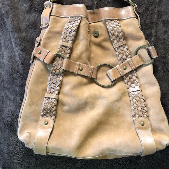 Suede Handbag - Picture 1 of 5